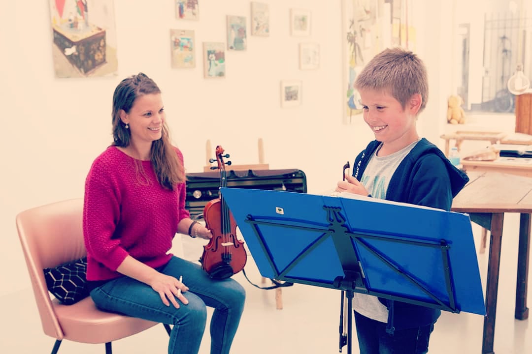 Marlies Zellmann geeft les